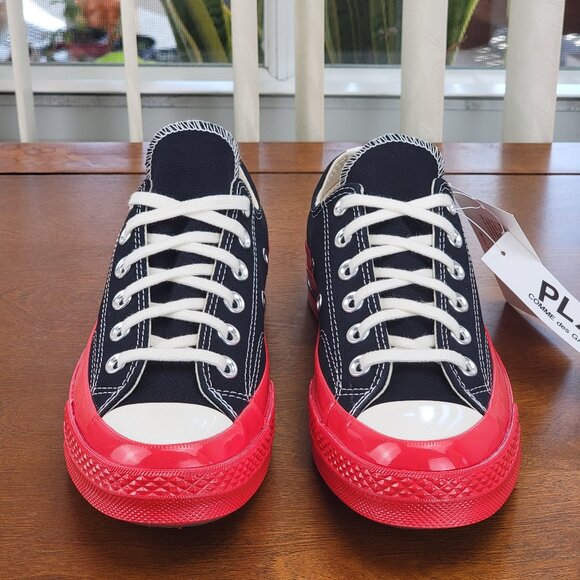 Converse X Comme des Garçons Play Chuck 70 Ox Canvas A01795C Men's Multi Sizes - Picture 4 of 12